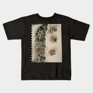 pieces of a larger puzzle Kids T-Shirt